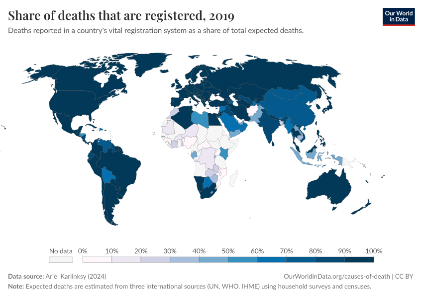 A thumbnail of the "Share of deaths that are registered" chart